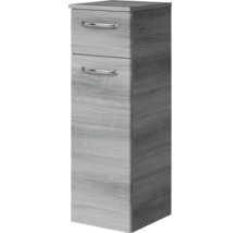Schmaler Badezimmer Unterschrank mit zwei Schubladen und Griffen