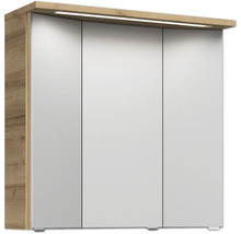 Spiegelschrank mit drei Türen und Beleuchtung