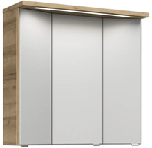 Spiegelschrank mit drei Türen und Beleuchtung