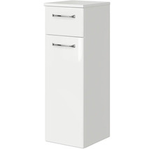 Badezimmerschrank mit zwei Schubladen und Griffen