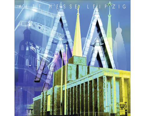Illustration architecturale de l''Alte Messe Leipzig
