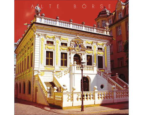 L''Alte Börse, un bâtiment historique à l''architecture baroque, avec un escalier extérieur.