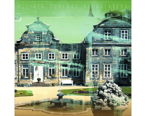 Petit château de Blankenburg avec fontaine dans le jardin
