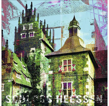 Illustration eines Schlosses in Hessen