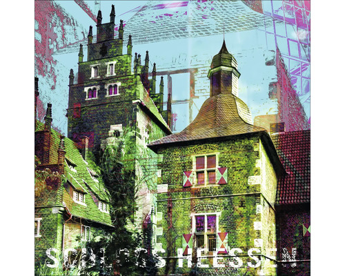 Illustration eines Schlosses in Hessen