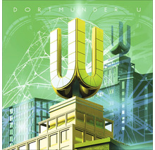 Vue du bâtiment Dortmunder U avec détails architecturaux