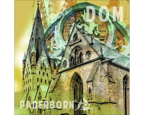 Tableau en verre Paderborn IV 20x20 cm