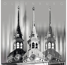 Fotografie der Kirchturmspitzen von Oldenburg