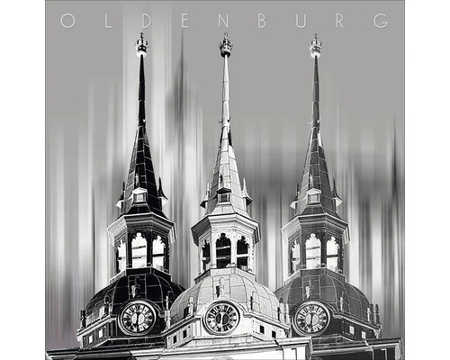 Fotografie der Kirchturmspitzen von Oldenburg