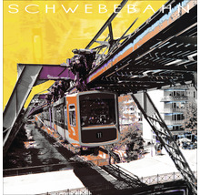Schwebebahn Wuppertal Illustration