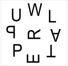 Lettres U W L Q R A P E T