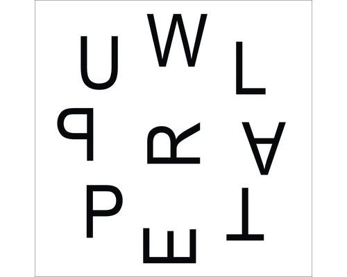 Lettres U W L Q R A P E T