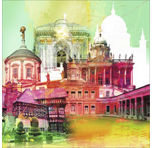 Illustration de différents bâtiments historiques à Potsdam