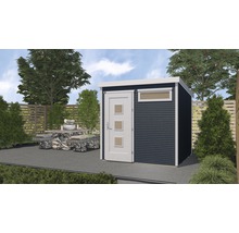 Gartenhaus weka Typ 171 Gr. 1 inkl. Fußboden 248 x 253 cm anthrazit