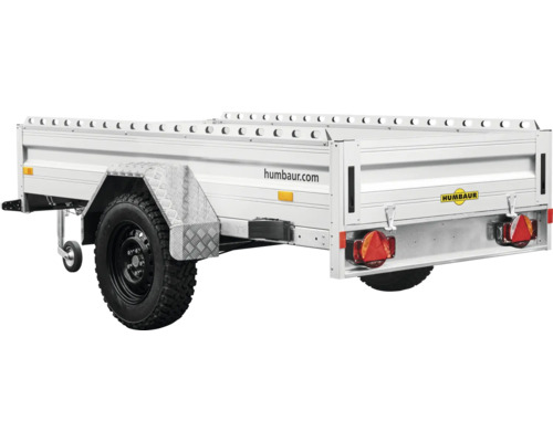 Humbaur Alumaster Offroad 2510 x 1310 x 400 mm freinée poids total autorisé 1300 kg