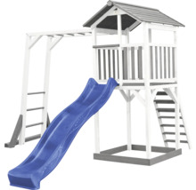 Spielturm mit Rutsche, Leiter und Klettergerüst