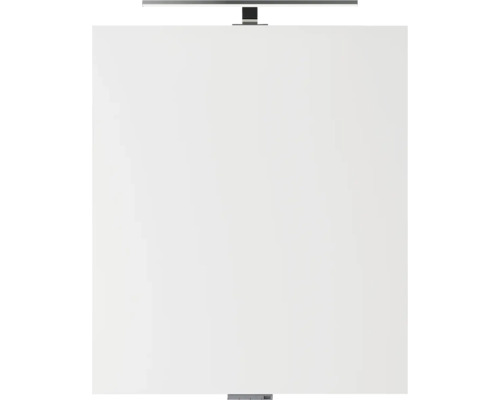 Armoire de toilette blanche avec éclairage