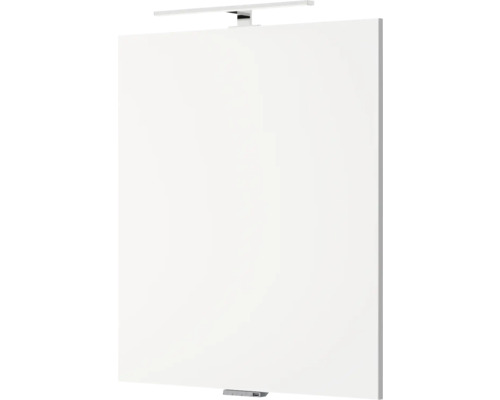 Armoire de toilette blanche avec éclairage