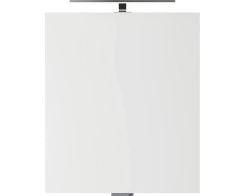 Armoire de toilette blanche avec éclairage