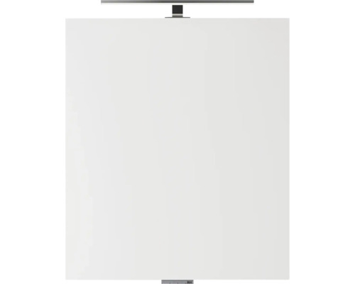 Armoire de toilette blanche avec éclairage