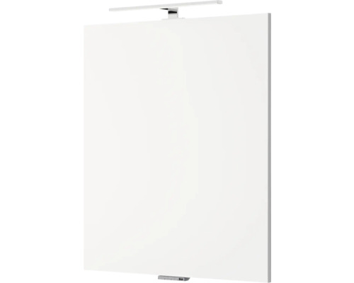 Weißer Spiegelschrank mit Beleuchtung