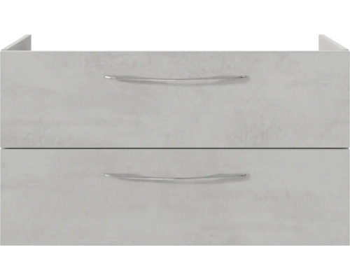 Meuble sous-lavabo avec deux tiroirs