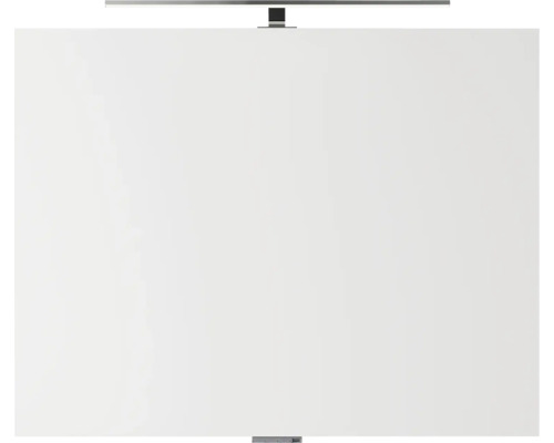 Tableau mémo magnétique en verre blanc avec support