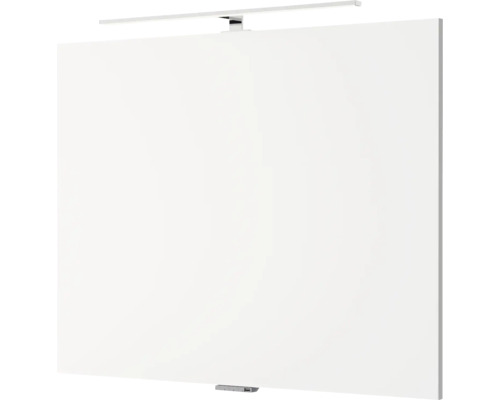 Armoire de toilette blanche avec éclairage intégré