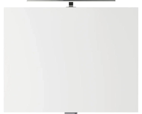 Miroir de salle de bains rectangulaire avec éclairage