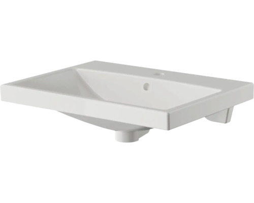 Keramik Waschtisch mit Hahnloch