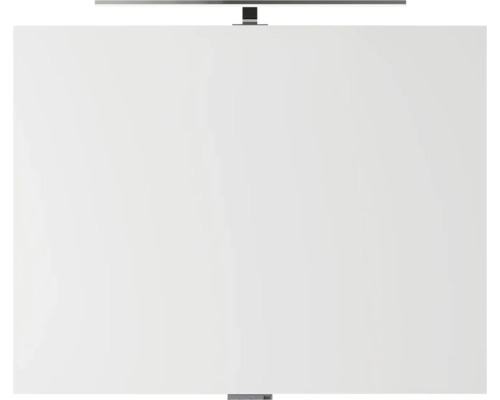 Weißer Spiegelschrank mit Beleuchtung