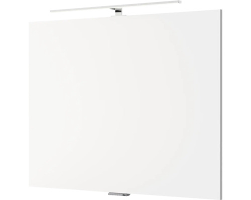 Weißer Spiegelschrank mit Beleuchtung