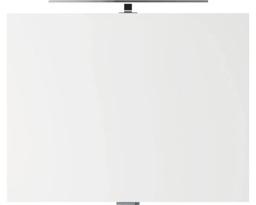 Weißer Spiegelschrank mit Beleuchtung