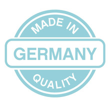 Hergestellt in Deutschland Qualitätssiegel