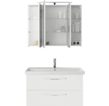 Waschbeckenunterschrank mit Spiegelschrank für das Badezimmer