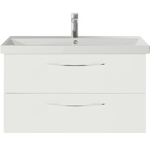 Waschtischunterschrank mit zwei Schubladen und Waschbecken