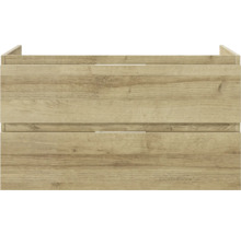 Waschbeckenunterschrank mit zwei Schubladen in Holzoptik