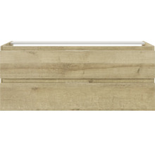 Waschbeckenunterschrank mit zwei Schubladen in Holzoptik