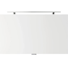 Weisse Magnettafel mit Befestigung