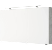 Badezimmerschrank mit drei Türen und Beleuchtung