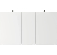Badezimmerschrank mit drei Türen und Beleuchtung