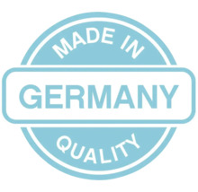 Hergestellt in Deutschland Qualitätssiegel
