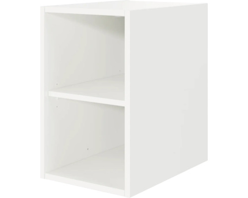 Würfelförmiges Regal mit einem Einlegeboden