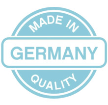 Hergestellt in Deutschland Qualitätssiegel
