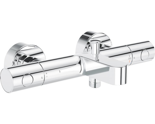 Robinet de baignoire avec thermostat GROHE Grohtherm 800 Cosmopolitan chrome 34766000