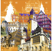 Collage de bâtiments à Celle