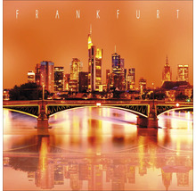 Horizon de Francfort sur le Main avec pont
