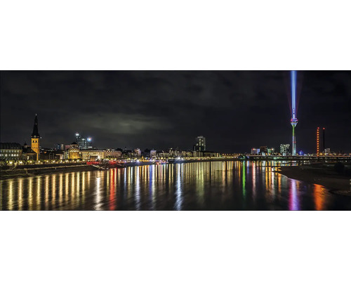 Glasbild Düsseldorf XXX 125x50 cm