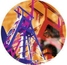 Illustration de chevalements de mine