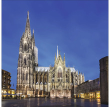 Cathédrale de Cologne de nuit